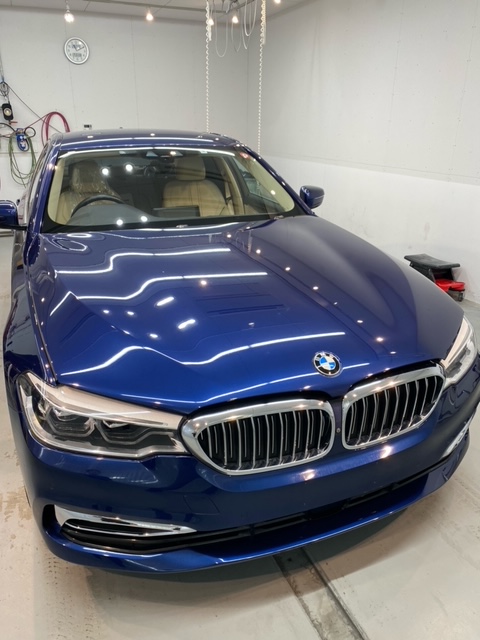 BMW523　簡易コーティング施工