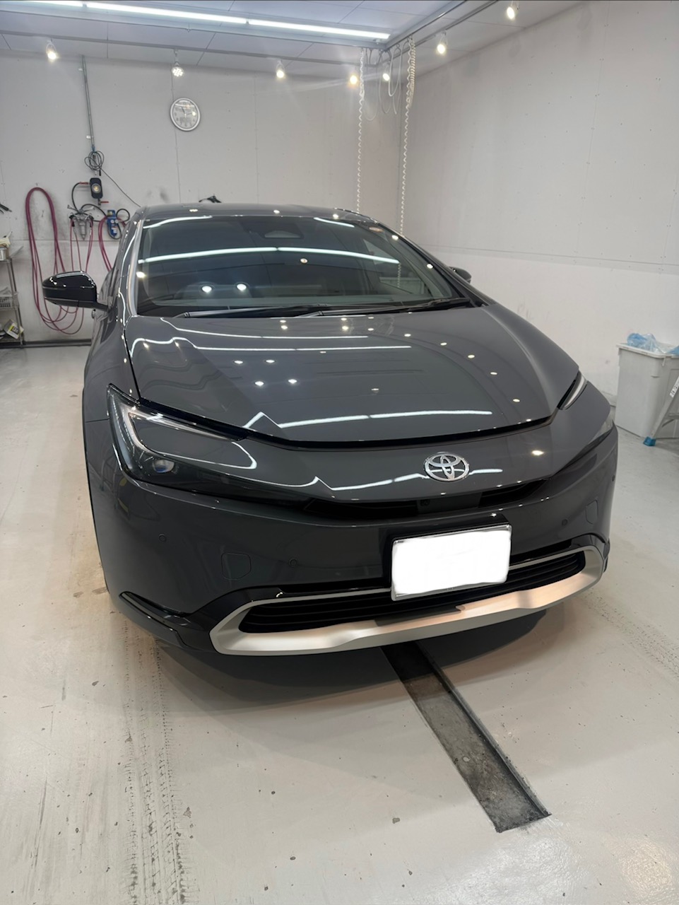 トヨタ　60プリウス　簡易コーティング施工