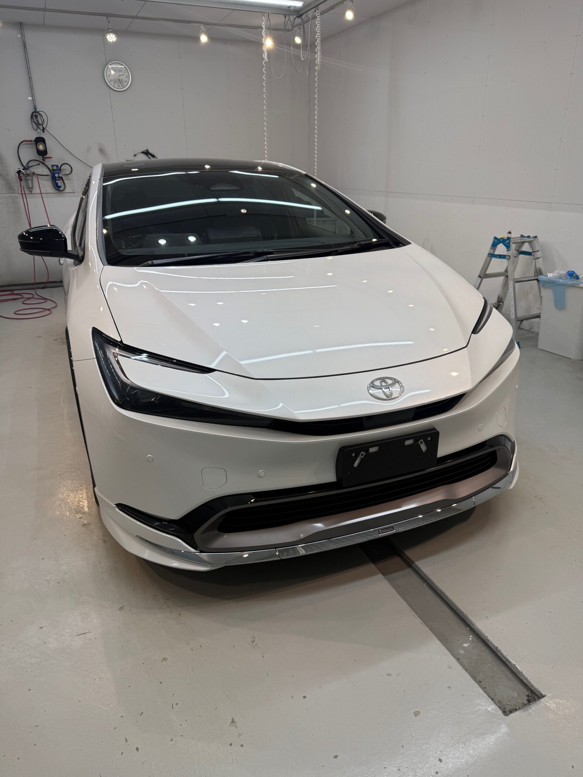 トヨタ　60プリウス　ナノメタルコーティング施工