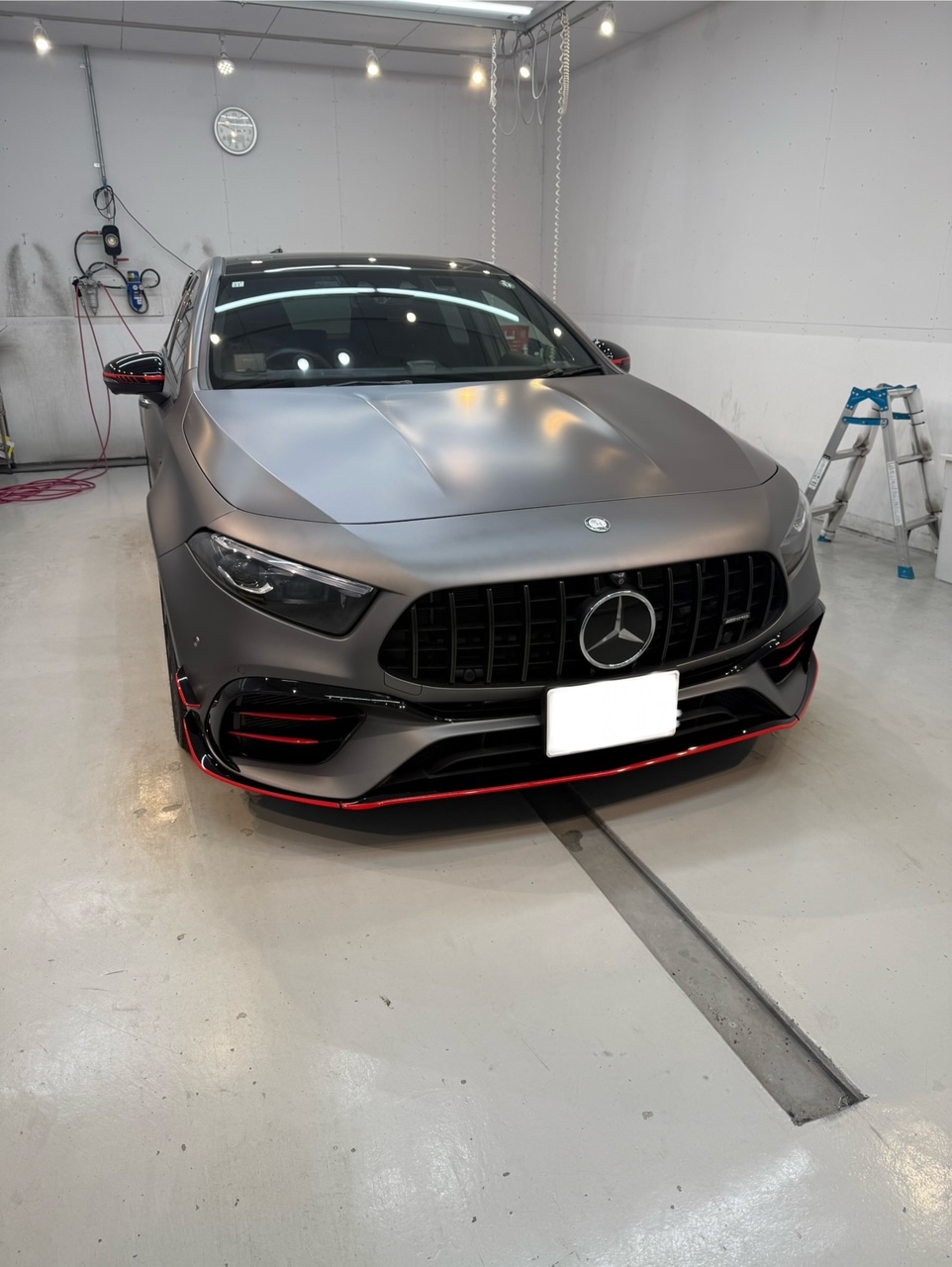 ベンツ　A45S　AMG　ナノメタルコーティング施工