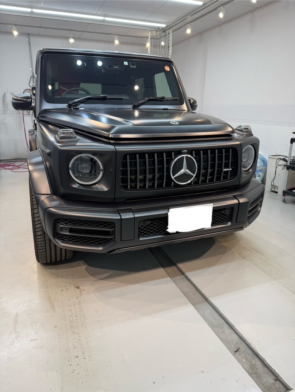 ベンツ　G63　ナノメタルコーティング施工
