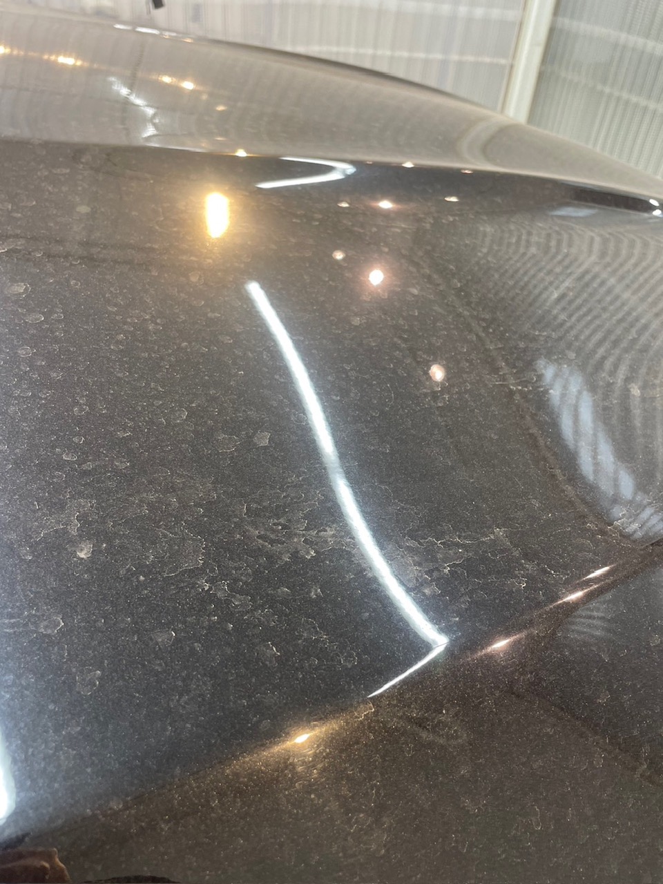 ベンツ　GLE400d　簡易コーティング施工