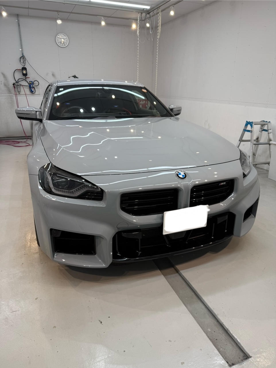 BMW　M2　簡易コーティング施工