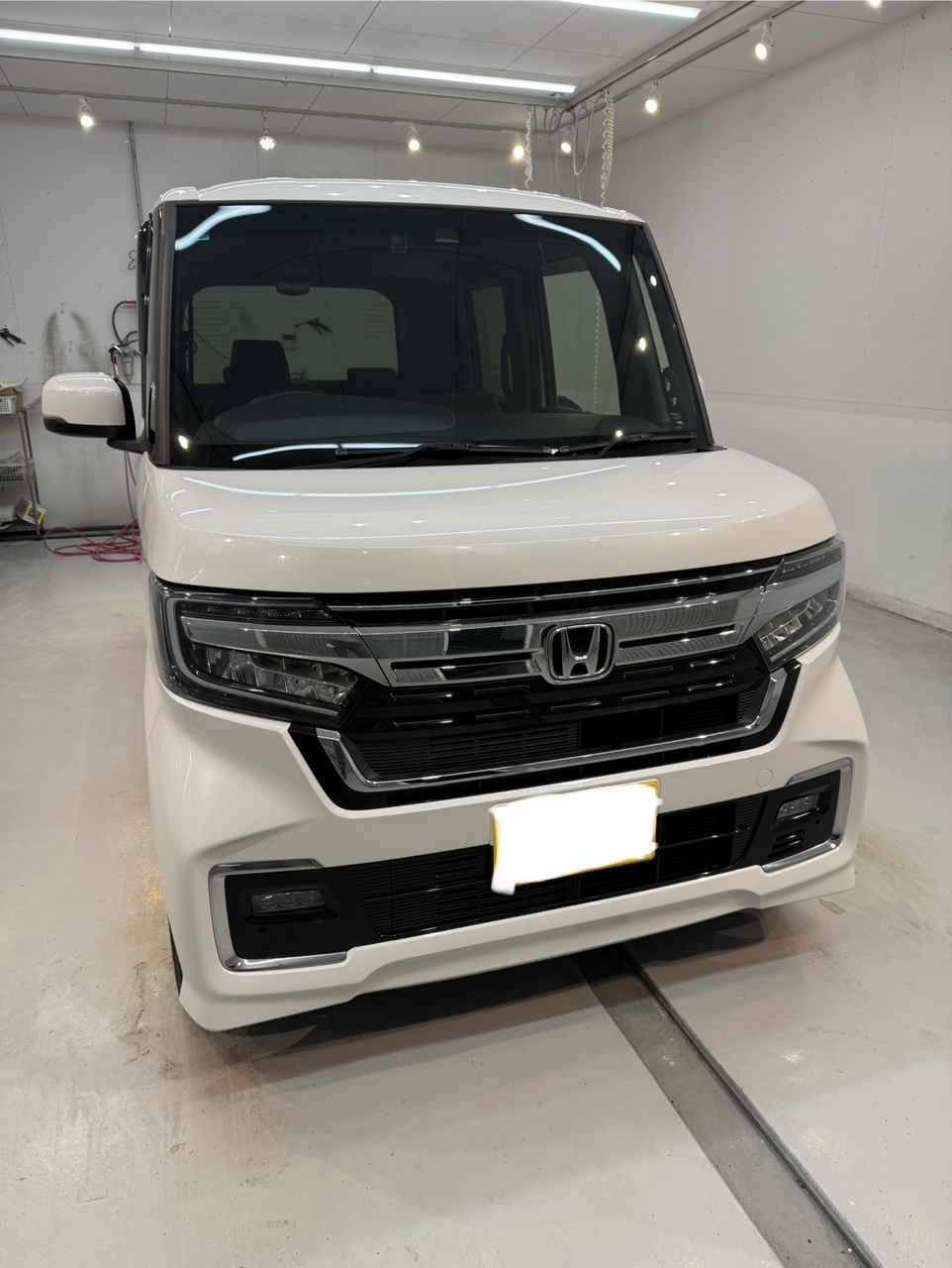 ホンダ　N-BOX　簡易コーティング施工