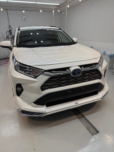 トヨタ　RAV4　ナノメタルコーティング施工