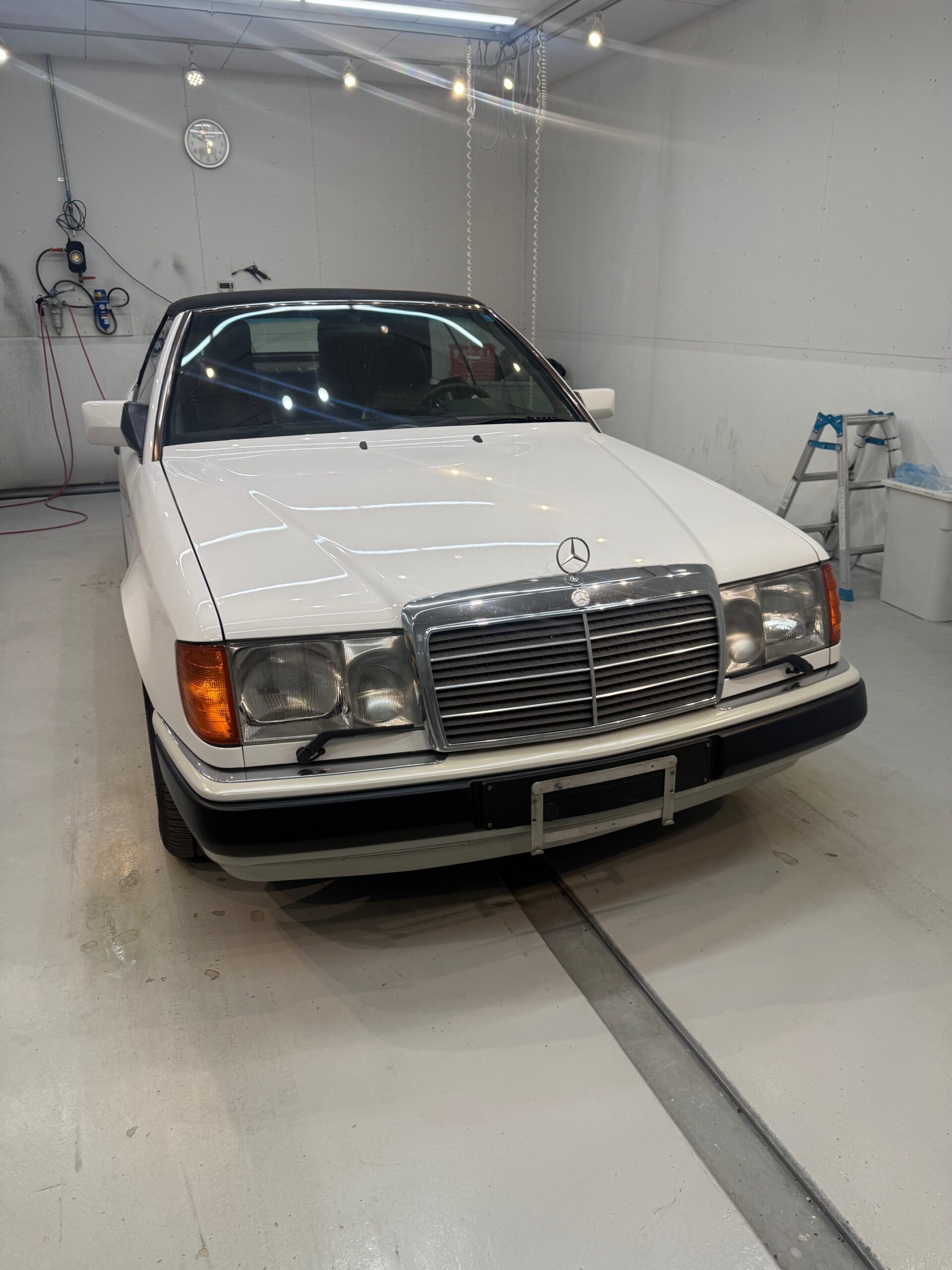 ベンツ　E320C　ナノメタルコーティング施工