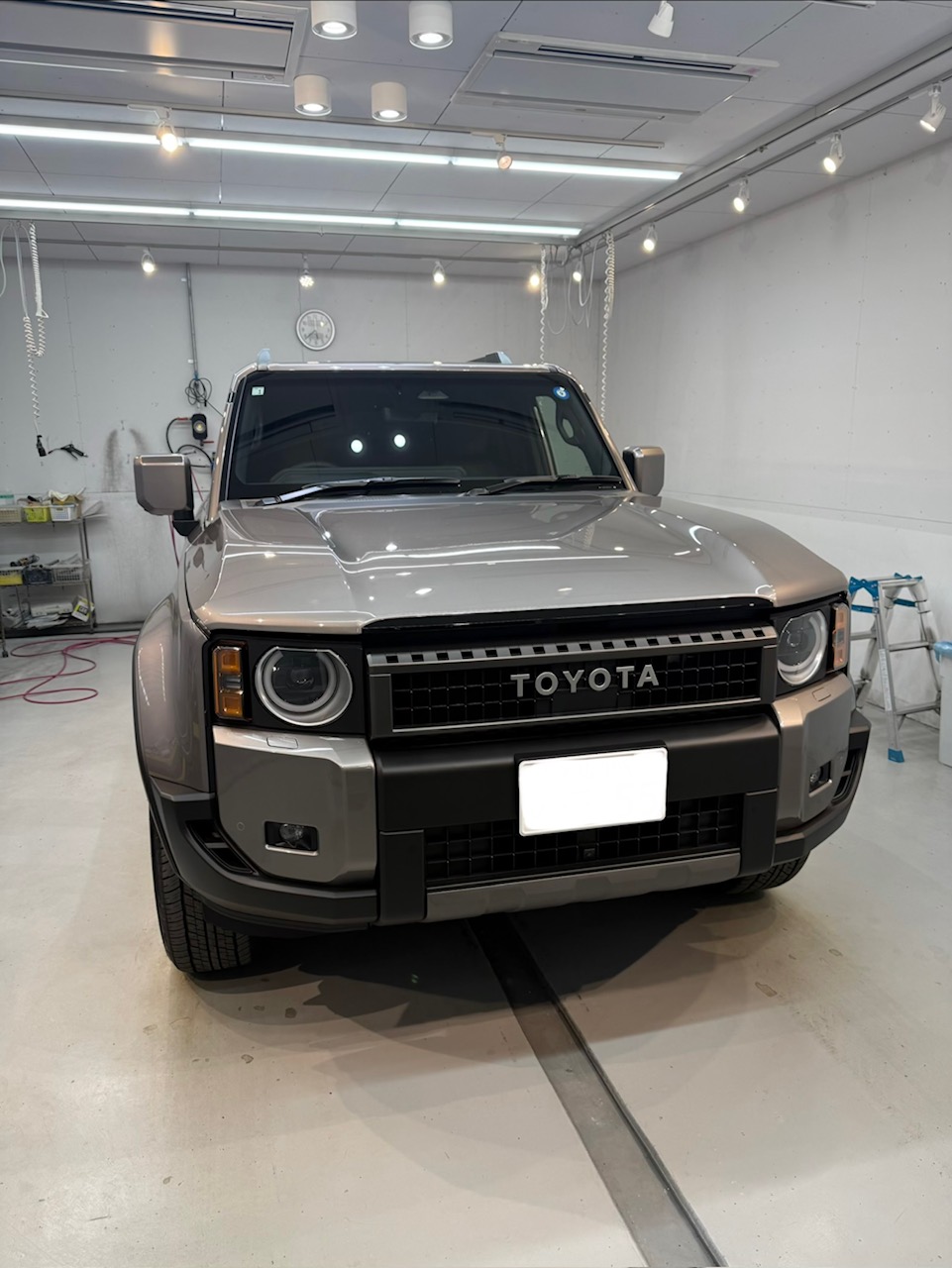 トヨタ　250ランクル　ナノメタルコーティング施工