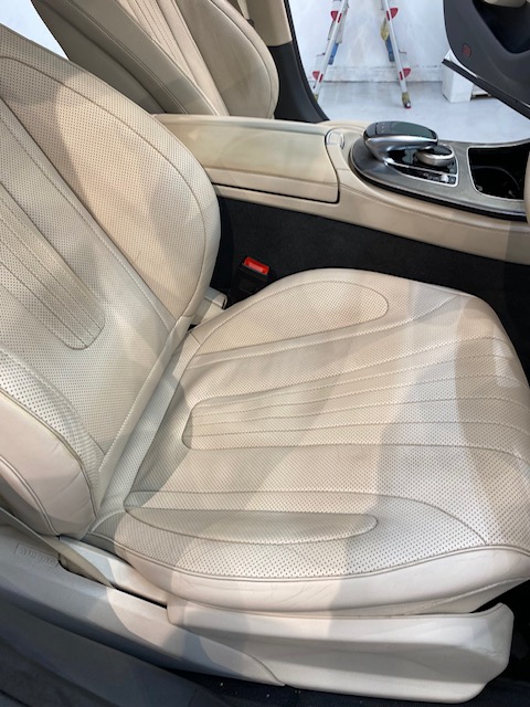 ベンツ CLS450 簡易コーティング施工